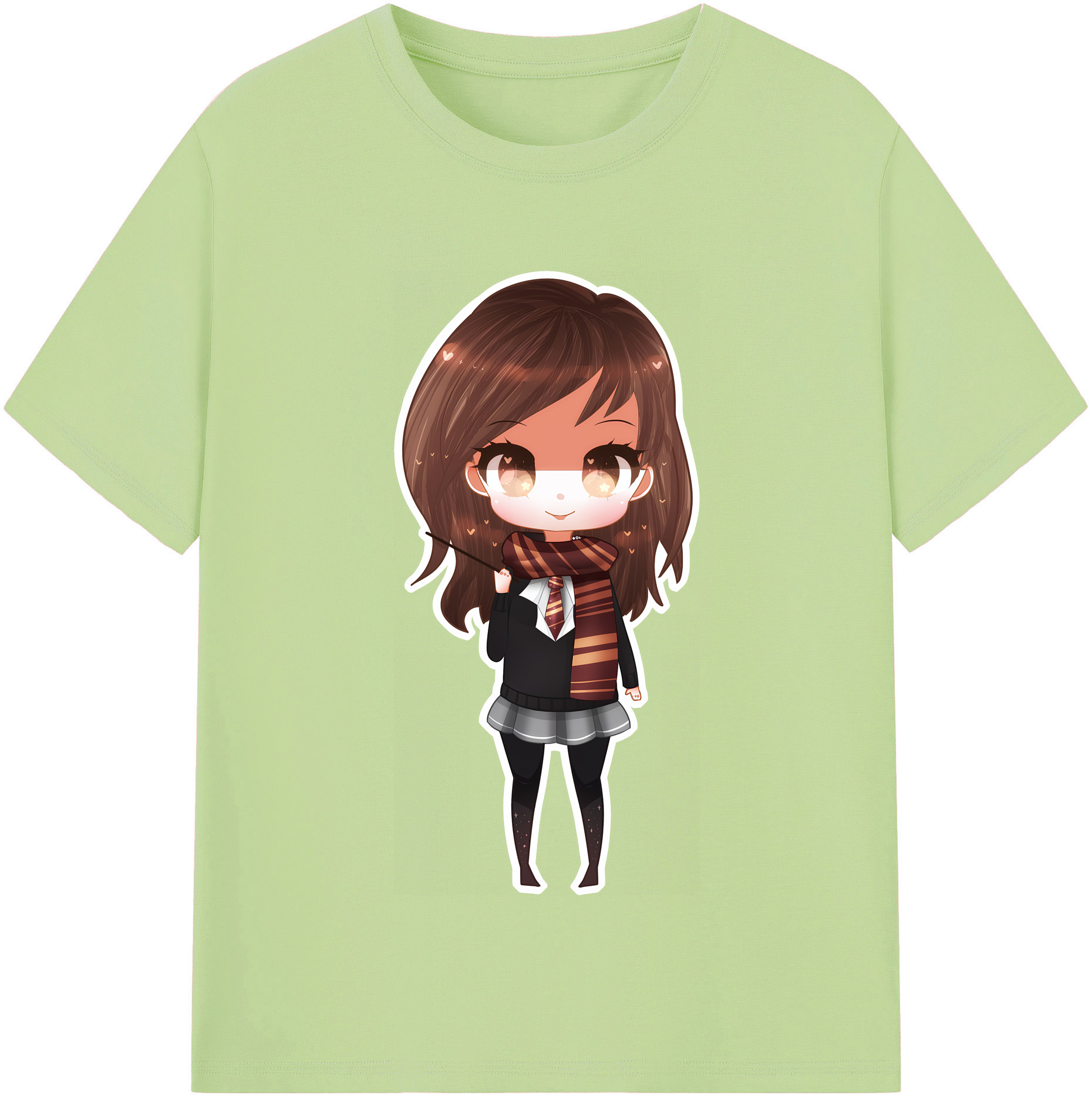 （画像用） Harry Potter ハリー・ポッターシリーズ 綿100％半袖Tシャツ（フロントプリント）
